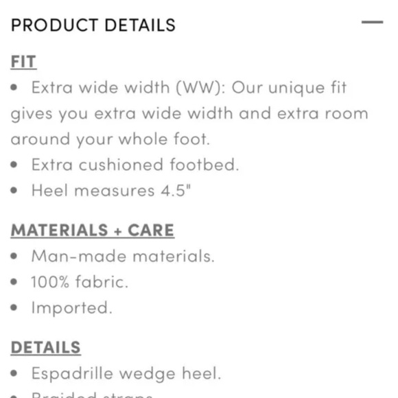 Braided espadrille platform wedge, size 13 WW - Picture 1 of 7